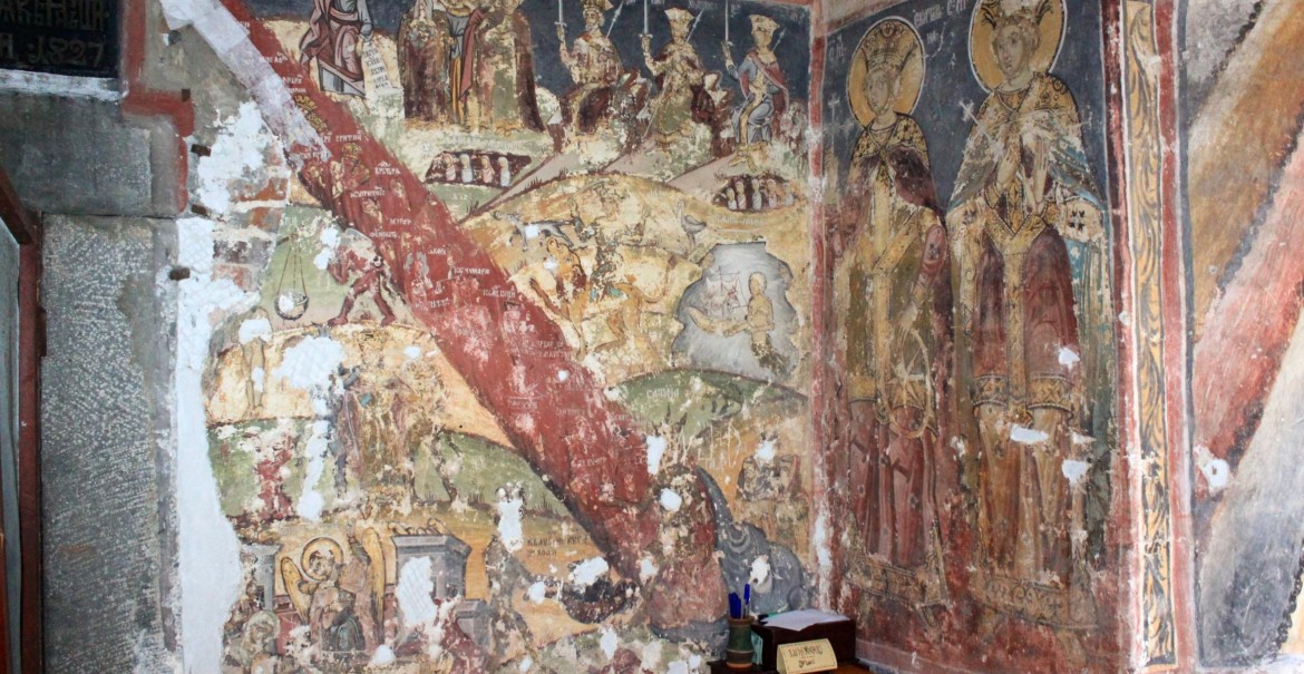 Pictură - Sfânta Mănăstire Jgheaburi Pictură - Sfânta Mănăstire Jgheaburi