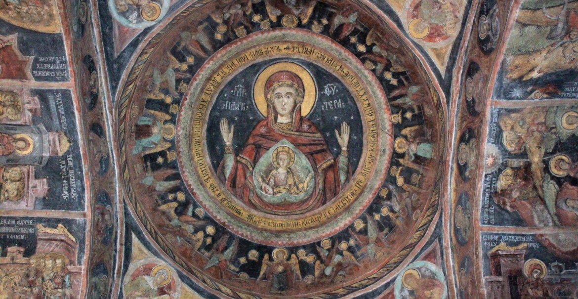 Pictură - Sfânta Mănăstire Jgheaburi Pictură - Sfânta Mănăstire Jgheaburi